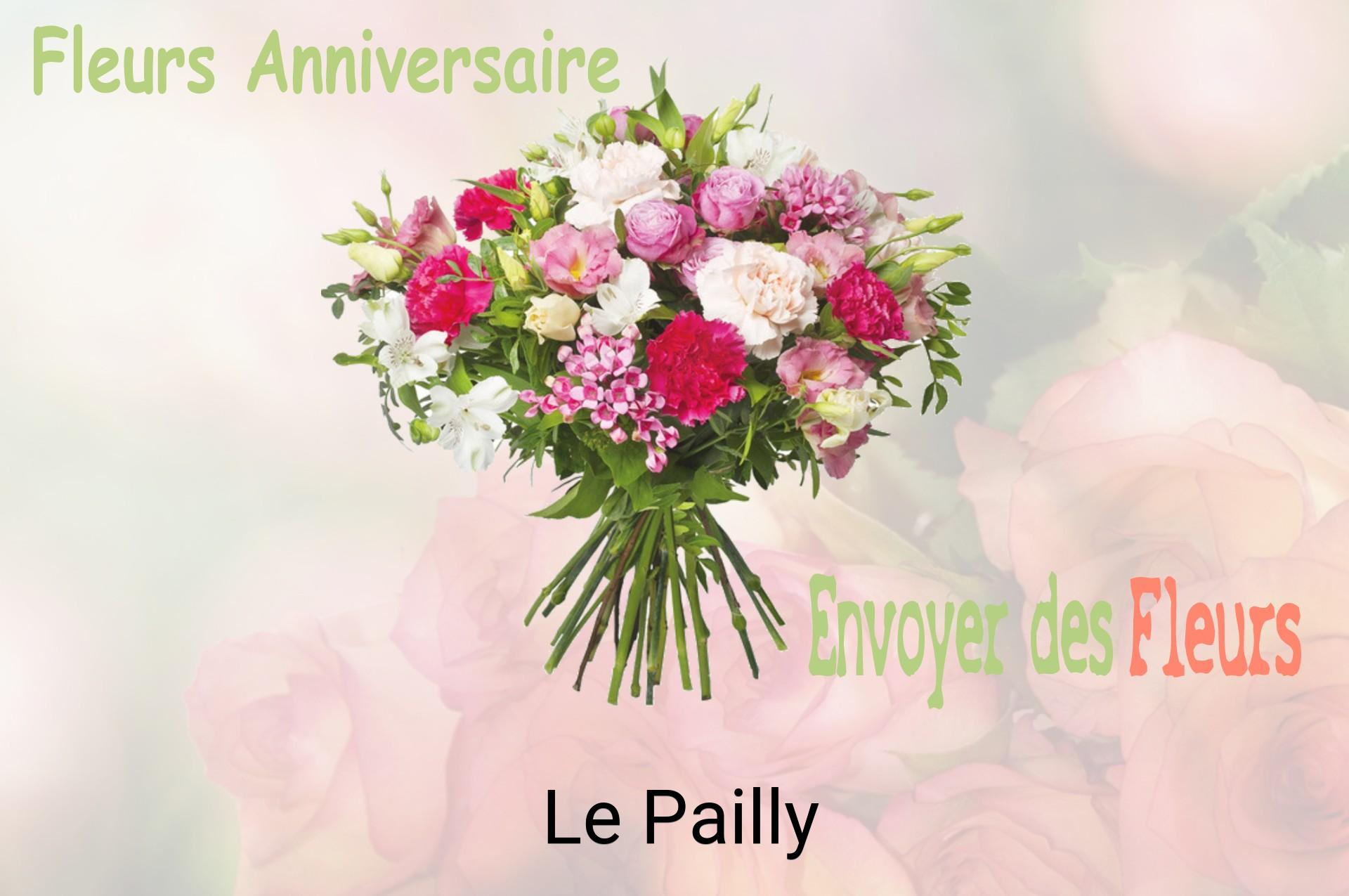 Bouquet de fleurs d’anniversaire livré à Le Pailly