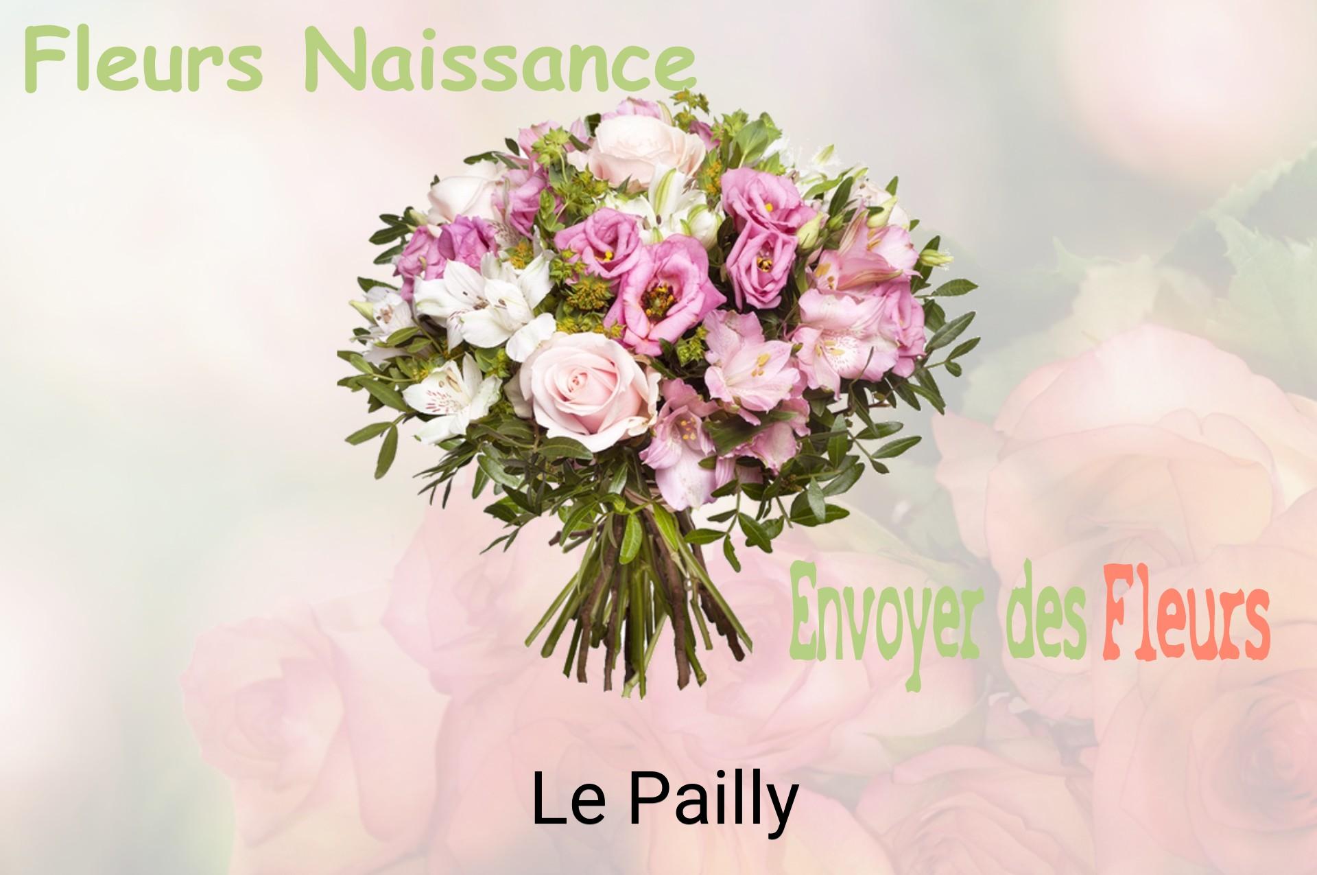 Bouquet de fleurs de naissance livré à Le Pailly